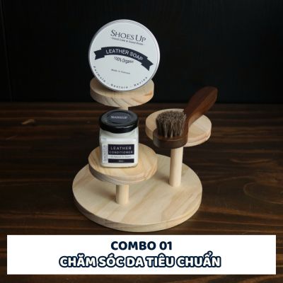 Combo Shoes Up 01: Chăm sóc Da Tiêu Chuẩn - Giữ giày da luôn như mới